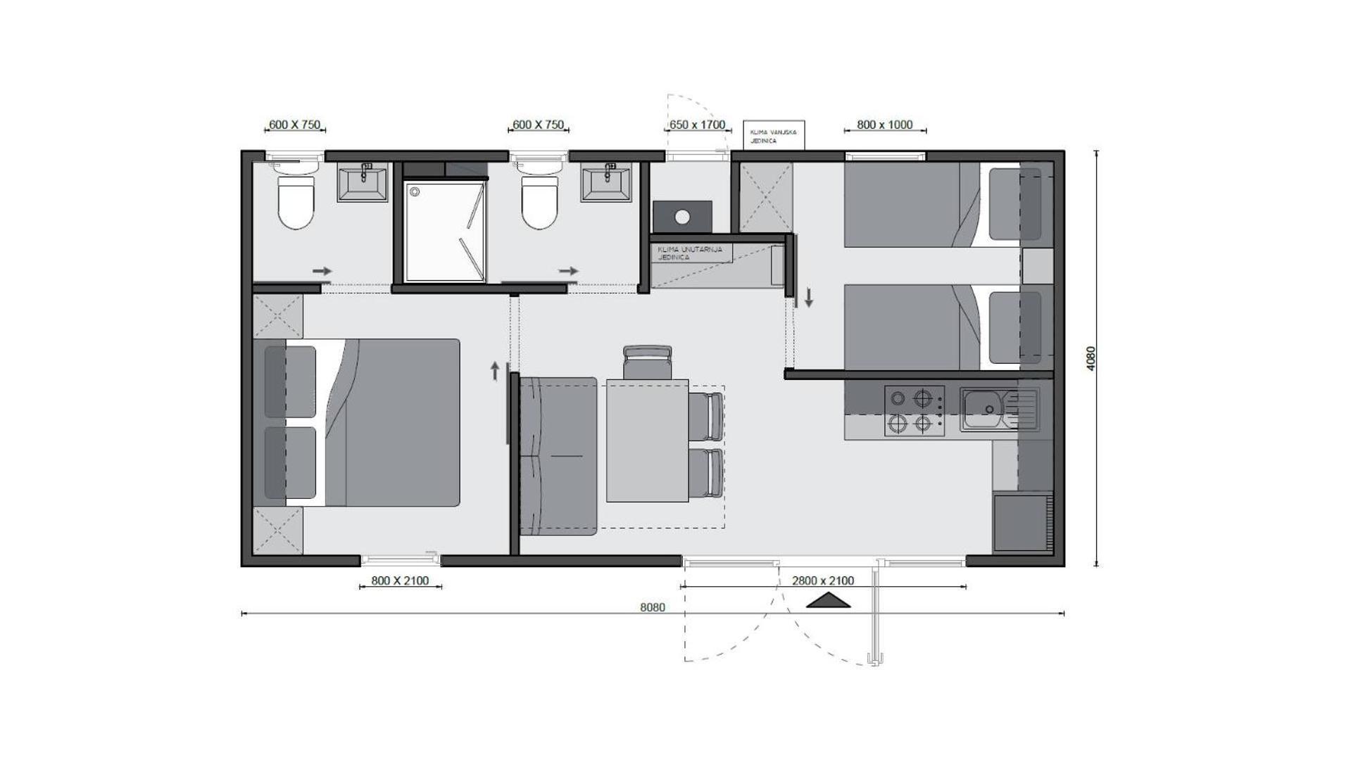 250 Mobile Home Selce Kültér fotó